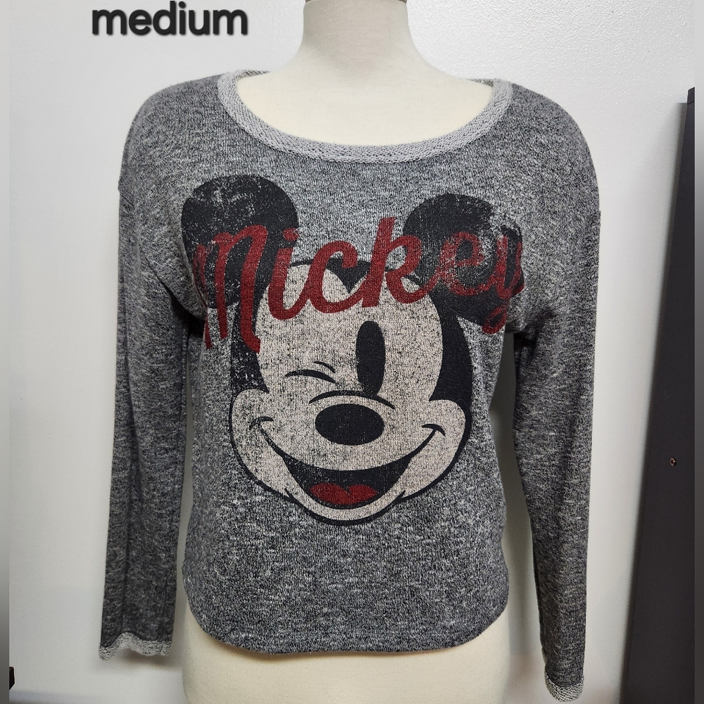 Junior Mickey Long Sleeve Top